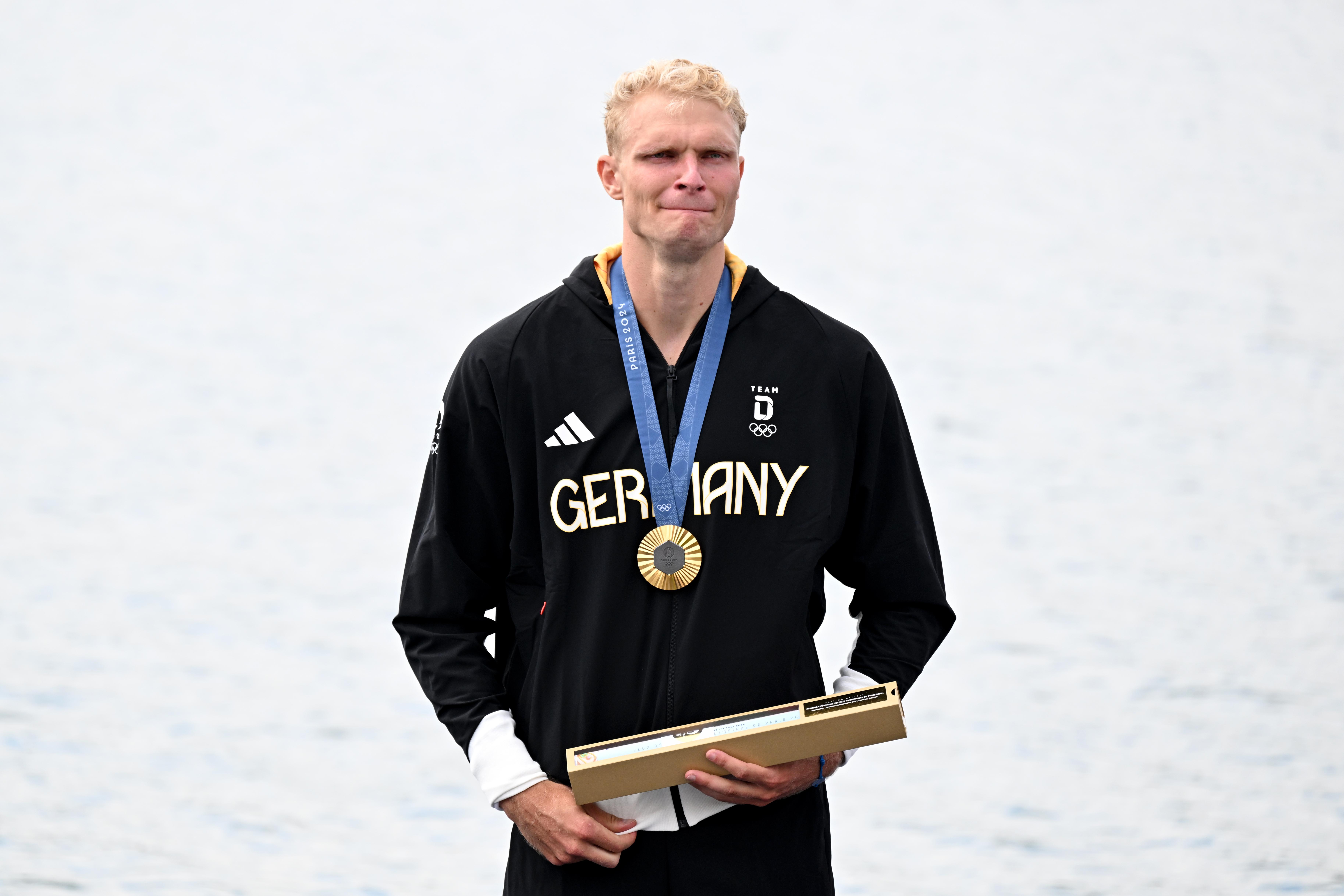 Oliver Zeidler bei der Siegerehrung