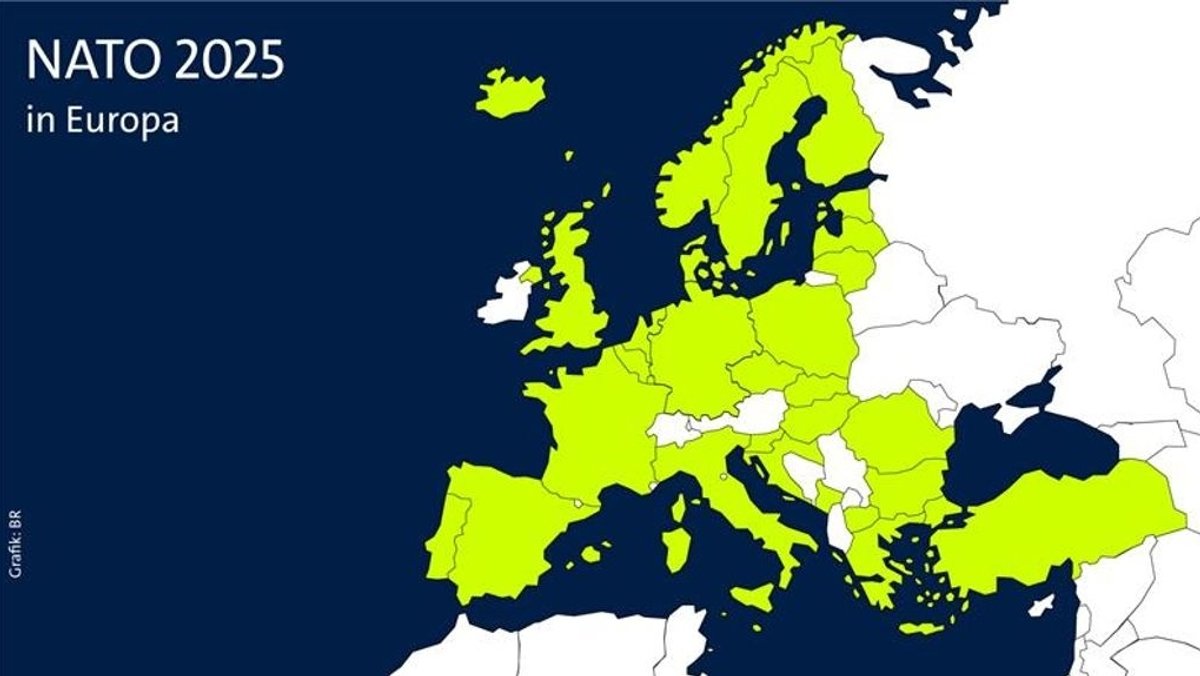 Heute liegt Deutschland im Zentrum des NATO-Gebiets
