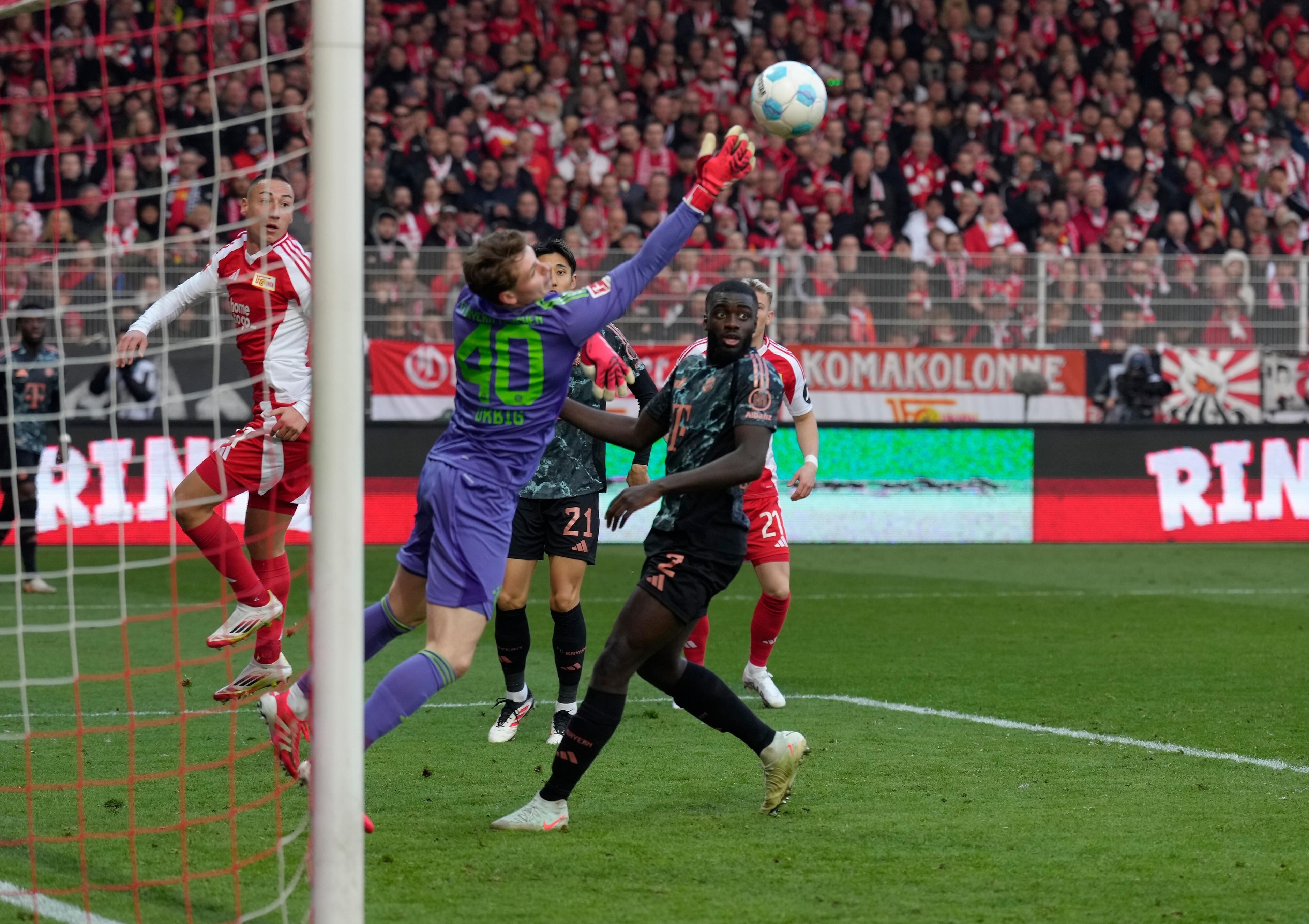 Spielszene 1. FC Union Berlin - FC Bayern München