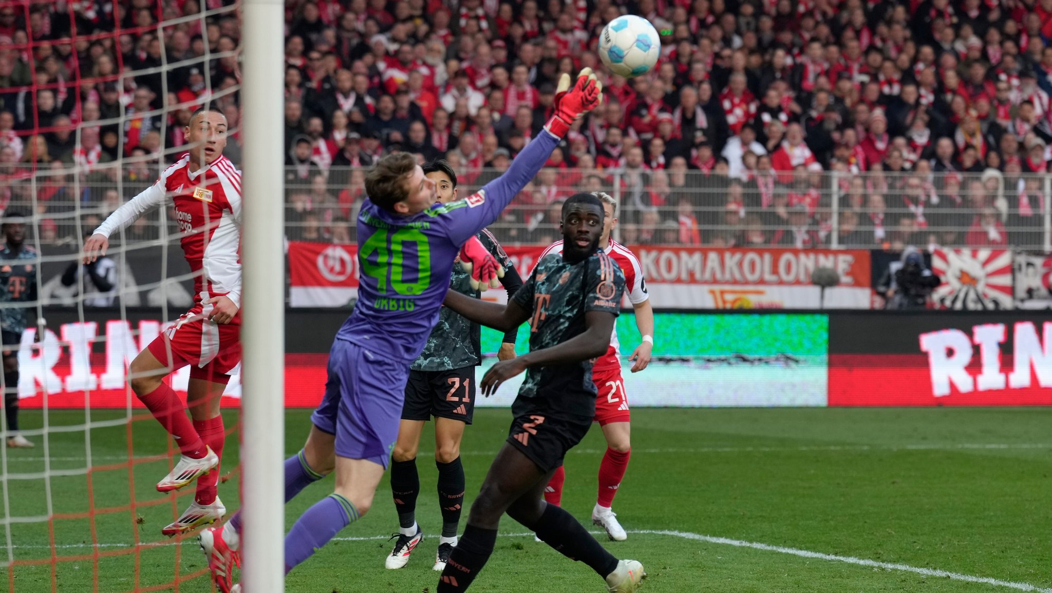 Spielszene 1. FC Union Berlin - FC Bayern München