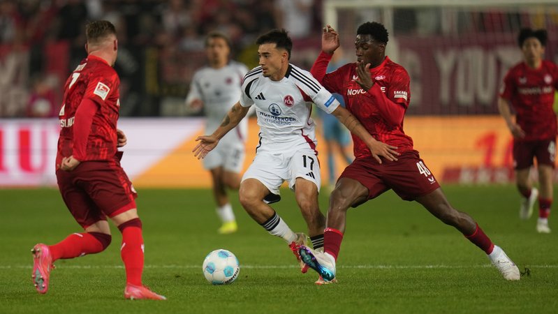 1. FC Kaiserslautern - 1. FC Nürnberg | Bild: picture alliance/dpa | Thomas Frey 1. FC Kaiserslautern - 1. FC Nürnberg