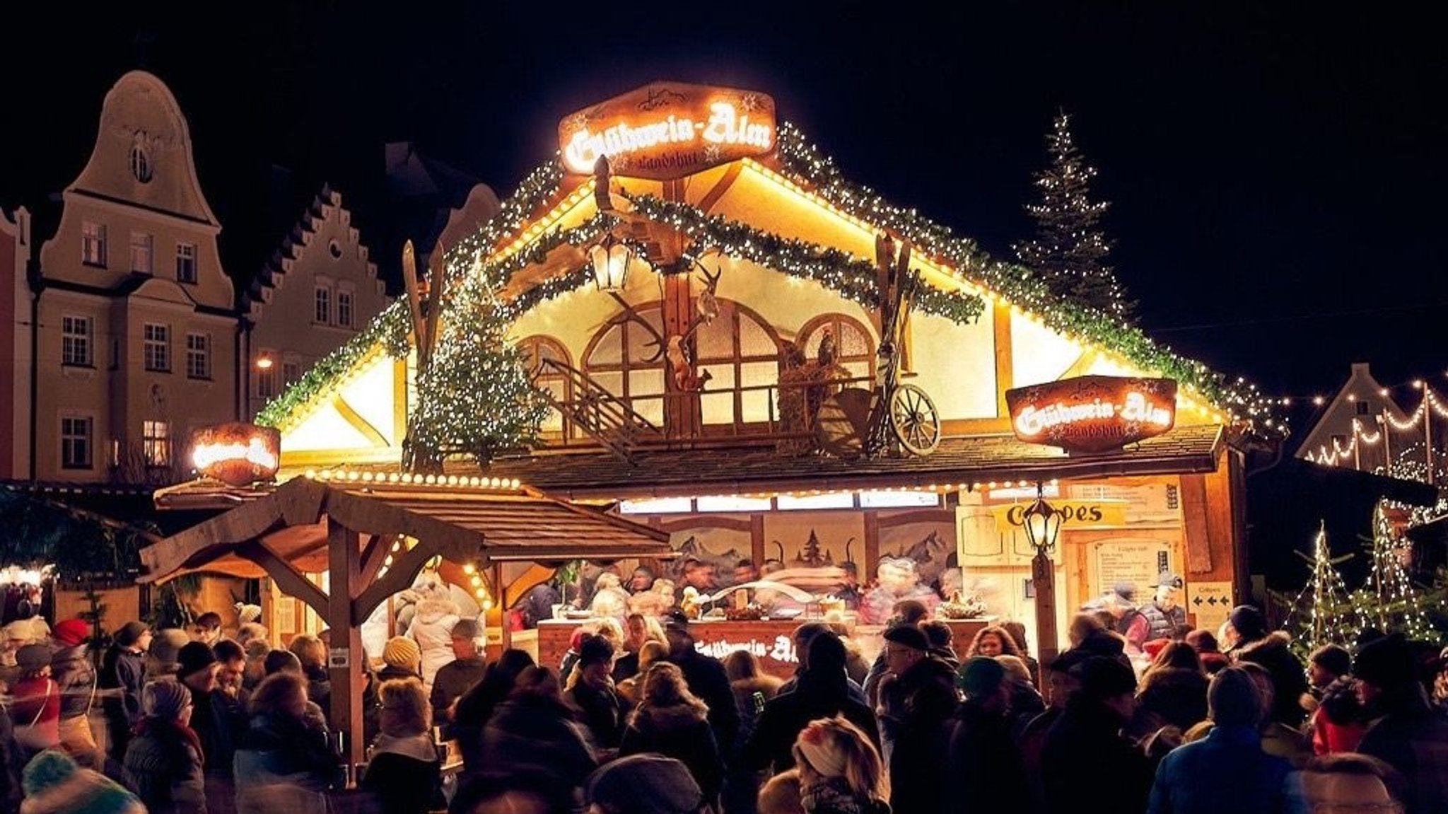 Landshuter Christkindlmarkt in der Freyung