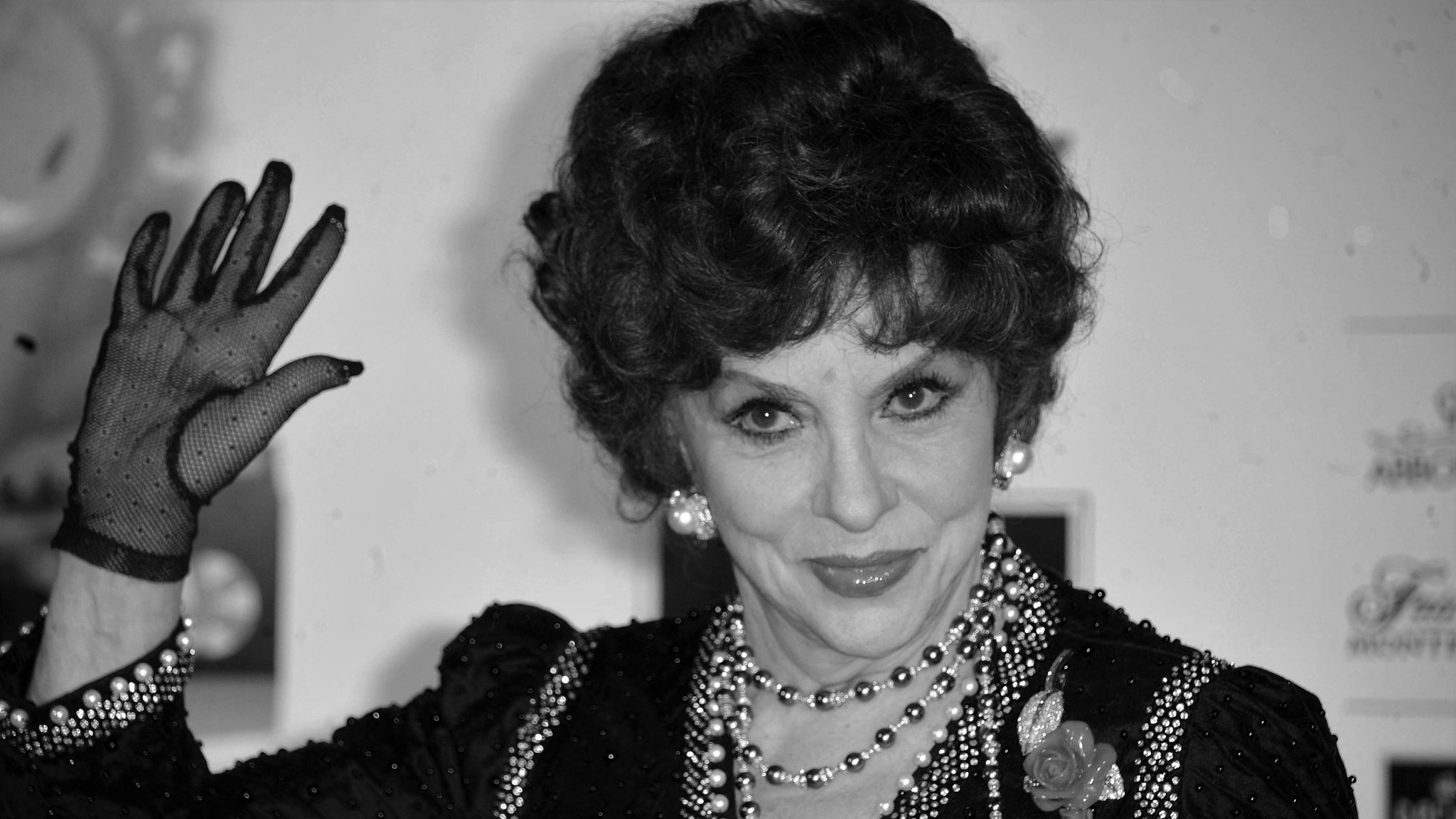 Die Schauspielerin Gina Lollobrigida 2010 in Montecarlo