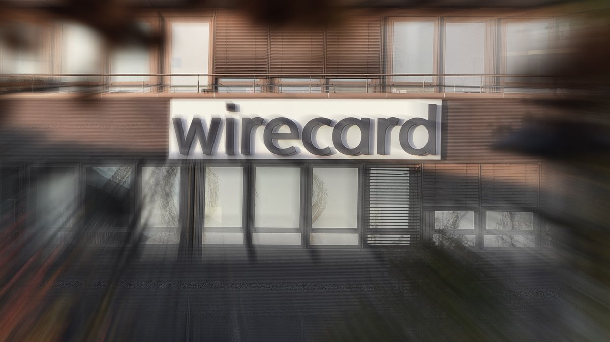 Eine Außenaufnahme des ehemaligen Firmengebäudes von Wirecard in Aschheim bei München.