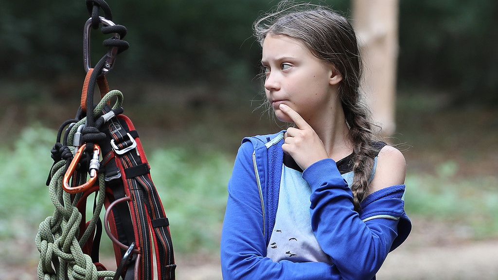 Greta Thunberg | Bild: picture alliance/Oliver Berg/dpa Greta Thunberg