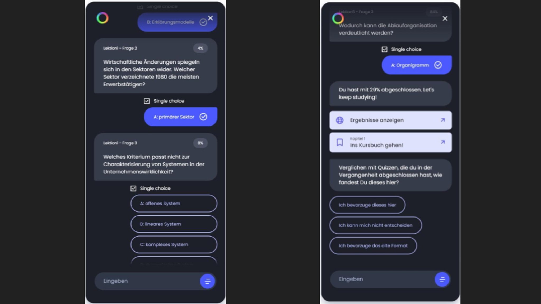 Der Chatbot Syntea im Einsatz