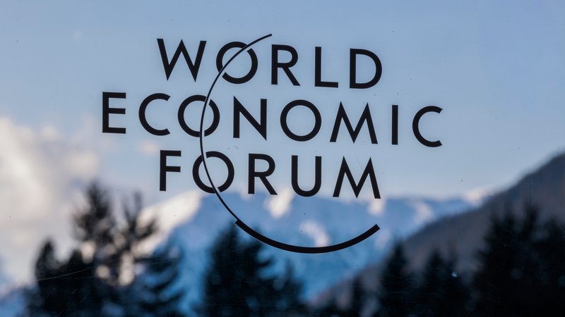 WEF in Davos. | Bild: picture alliance / Photoshot WEF in Davos.