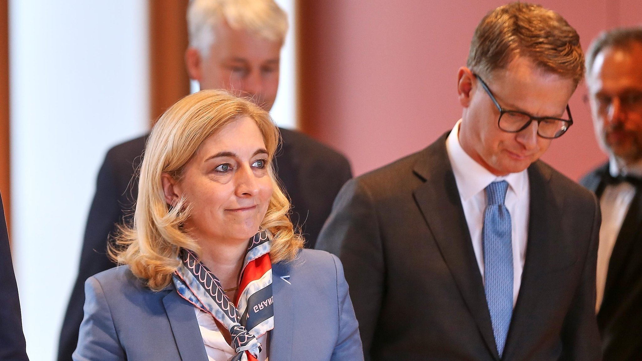 Nina Warken und Carsten Linnemann