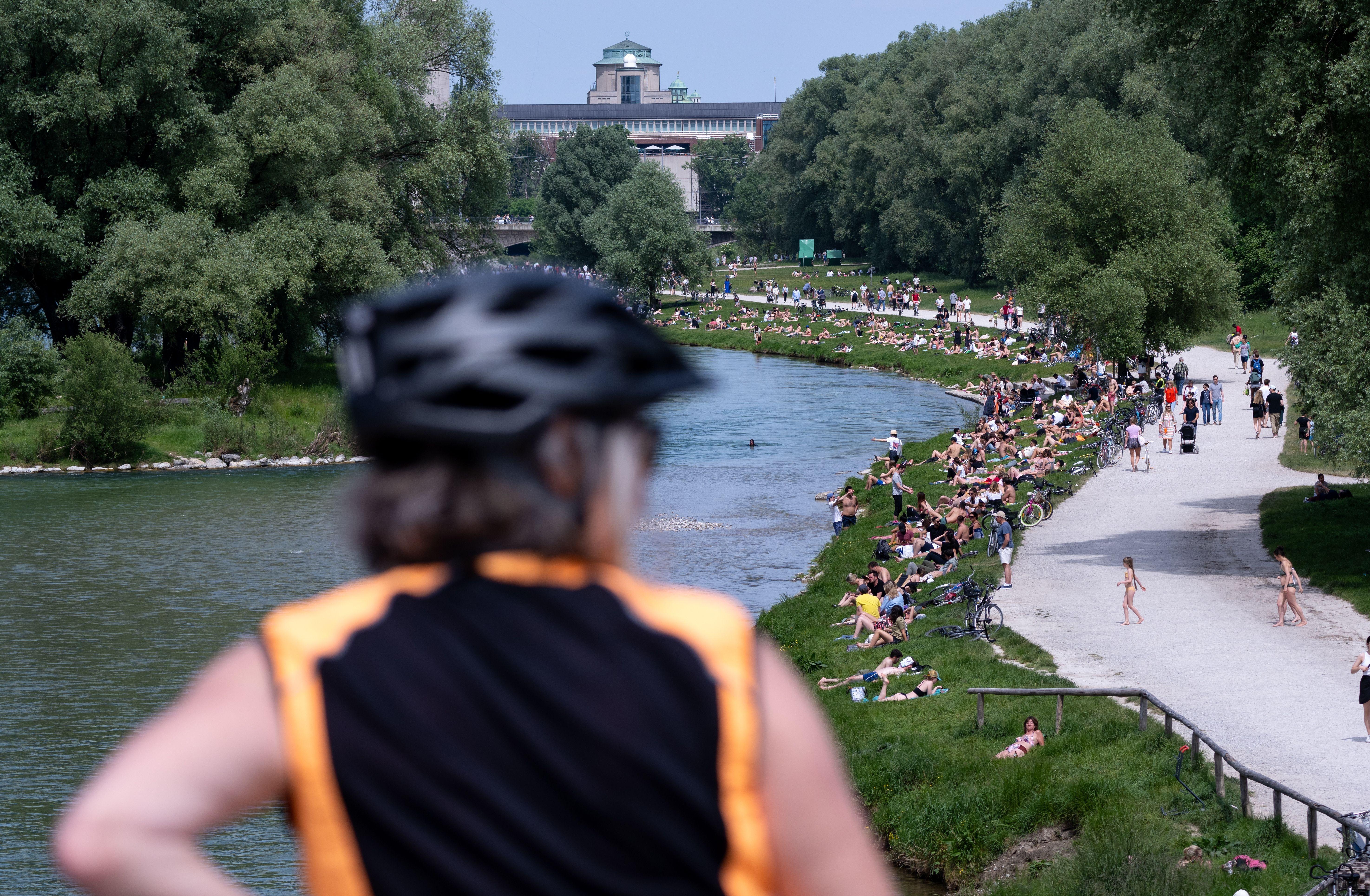 Frühlingswetter in München