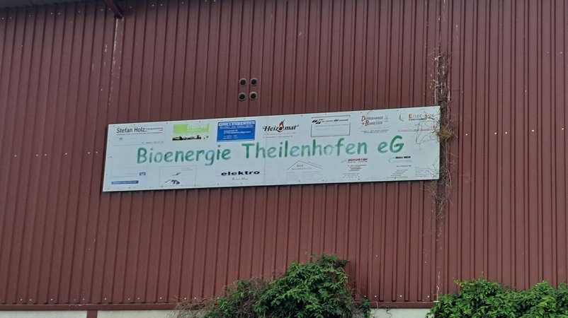 Gebäude der Bionenergie eG in Theilenhofen | Bild: BR24/Miriam Scholz Gebäude der Bionenergie eG in Theilenhofen