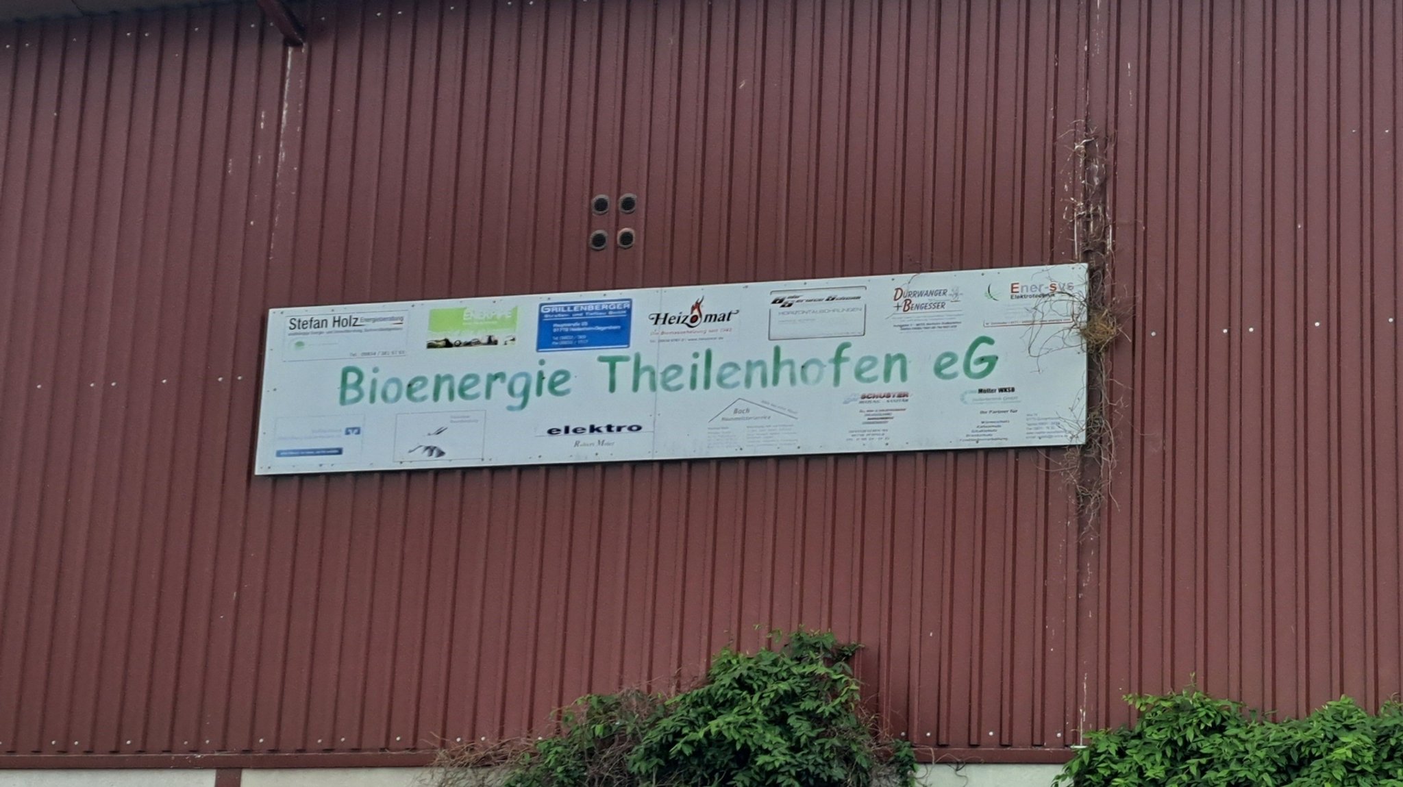 Gebäude der Bionenergie eG in Theilenhofen