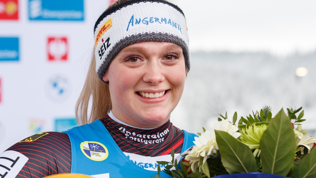 Rodlerin Anna Berreiter ist erstmals Weltmeisterin