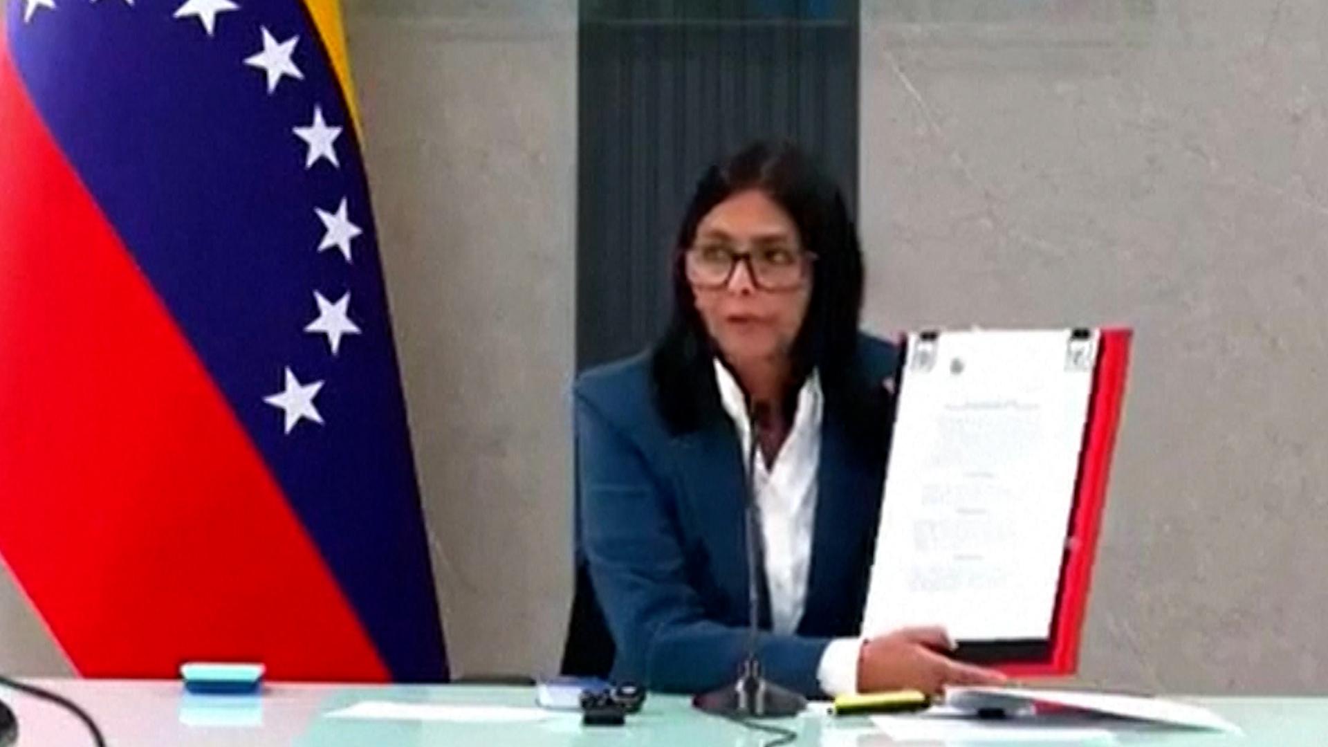 Venezuelas Interims-Präsidentin Rodriguez