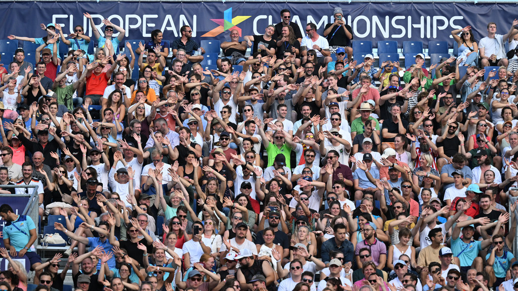 Fans bei den European Championships