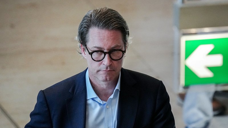 Archivbild: Andreas Scheuer, CSU-Bundestagsabgeordneter und ehemaliger Bundesverkehrsminister | Bild: dpa-Bildfunk/Kay Nietfeld Archivbild: Andreas Scheuer, CSU-Bundestagsabgeordneter und ehemaliger Bundesverkehrsminister