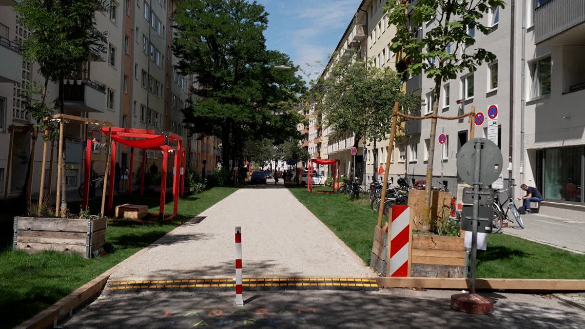 Verkehrsberuhigung Kolumbusstrasse München: Ärger in der grünen Au