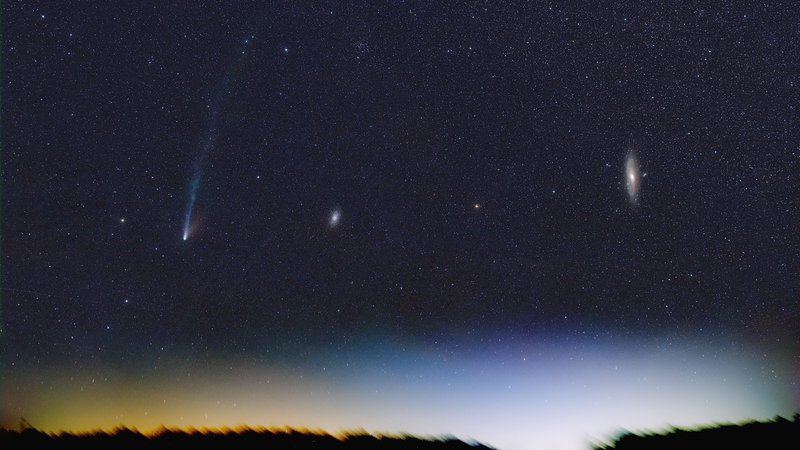 Komet 12P/Pons-Brooks am 28. März 2024