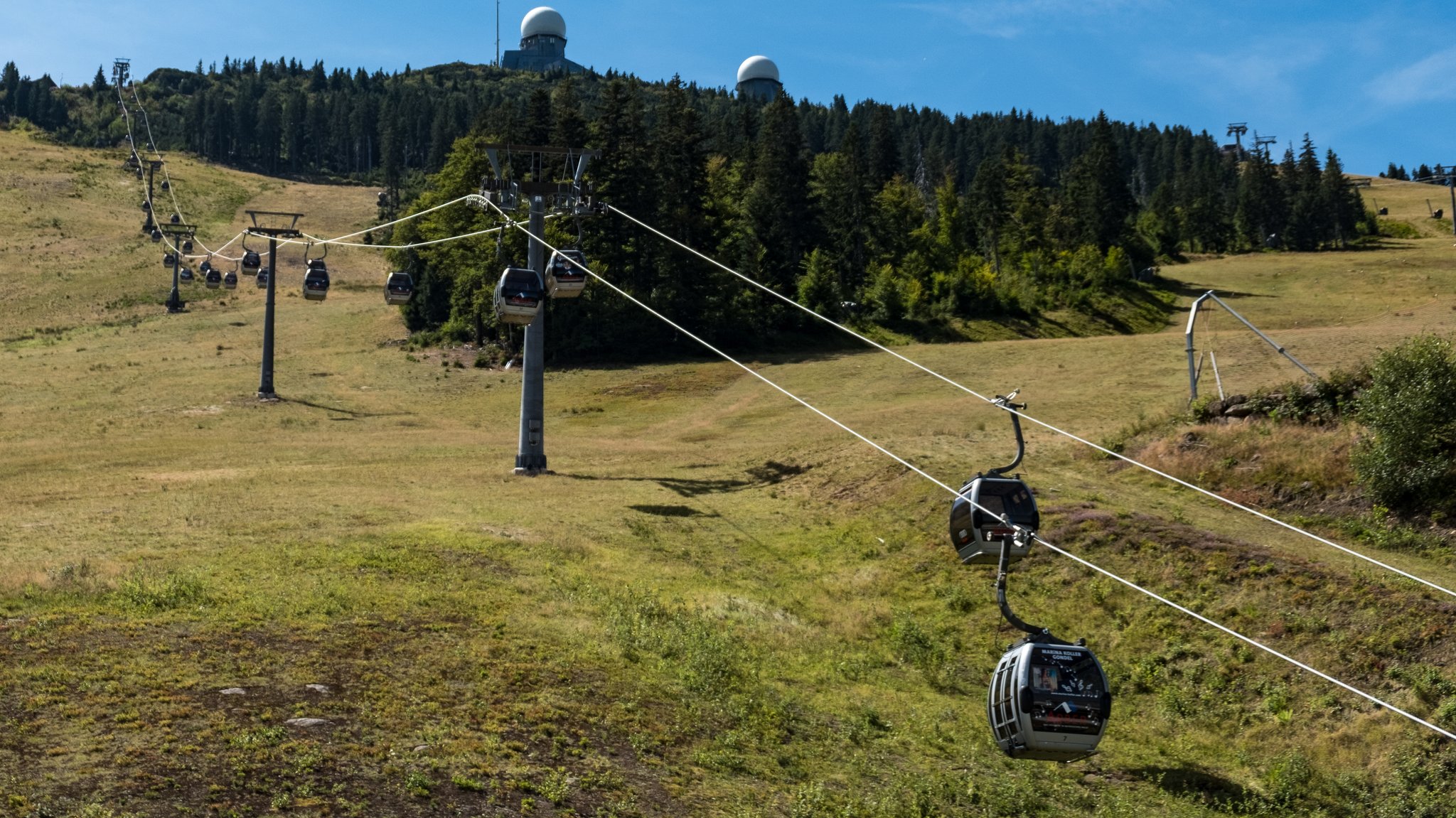 Bergbahn auf den Gipfel des Großen Arber