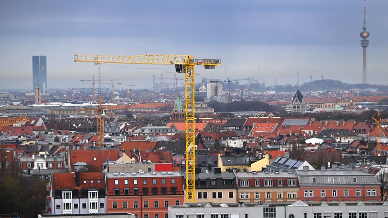 Wohnen in der Stadt Muenchen | Bild: picture alliance / SvenSimon | Frank Hoermann/SVEN SIMON Wohnen in der Stadt Muenchen