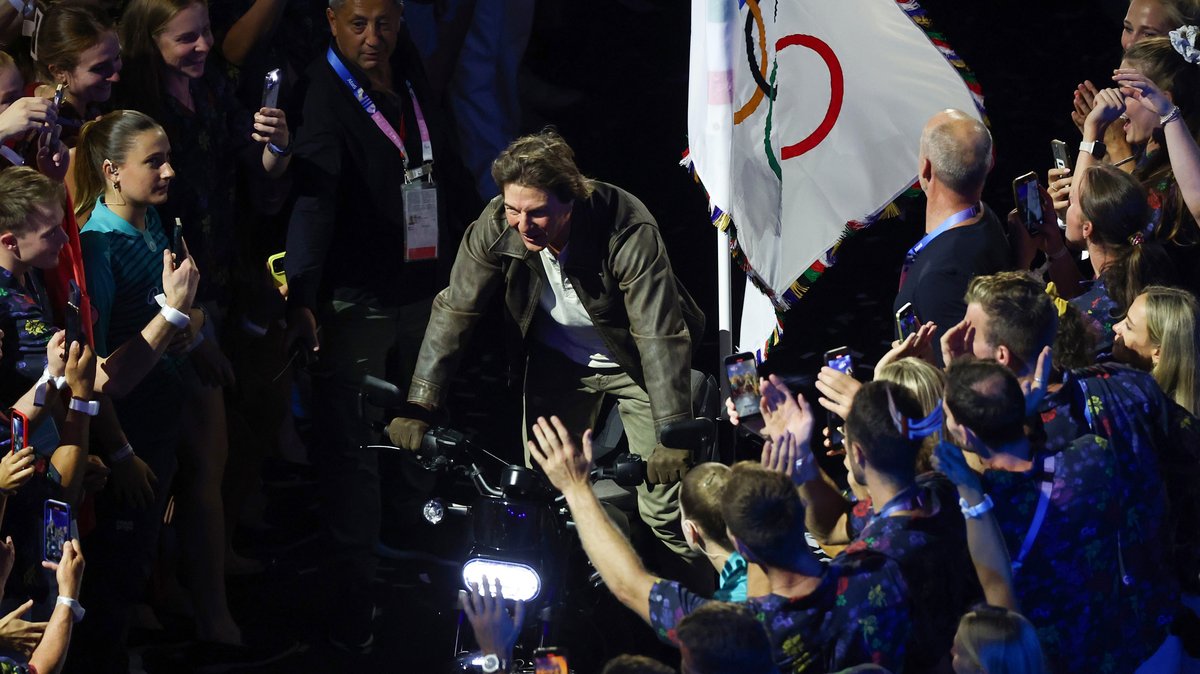 Tom Cruise im Stade de France