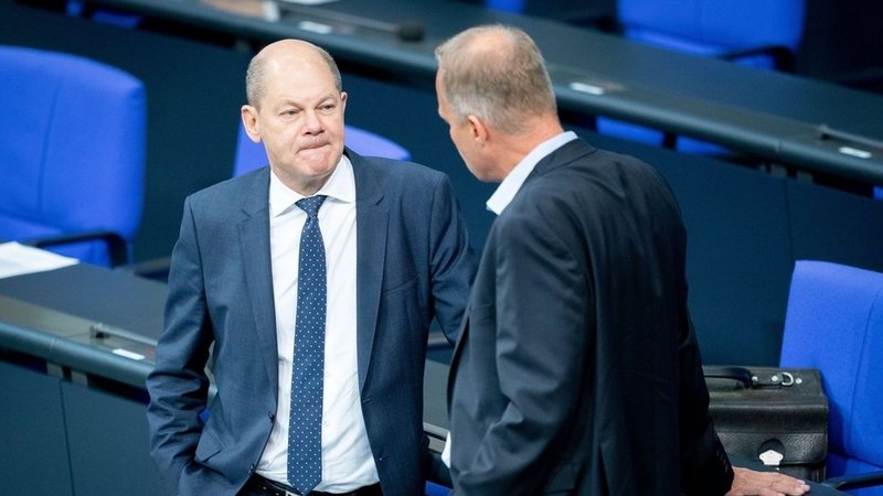 Olaf Scholz – ein Kanzlerkandidat auf Abruf? | Bild: dpa-Bildfunk/Kay Nietfeld Olaf Scholz – ein Kanzlerkandidat auf Abruf?