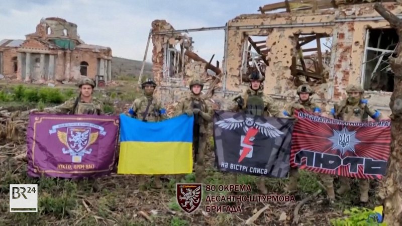 Die ukrainische Armee hat die Ortschaft Klischtschijiwka zurückerobert