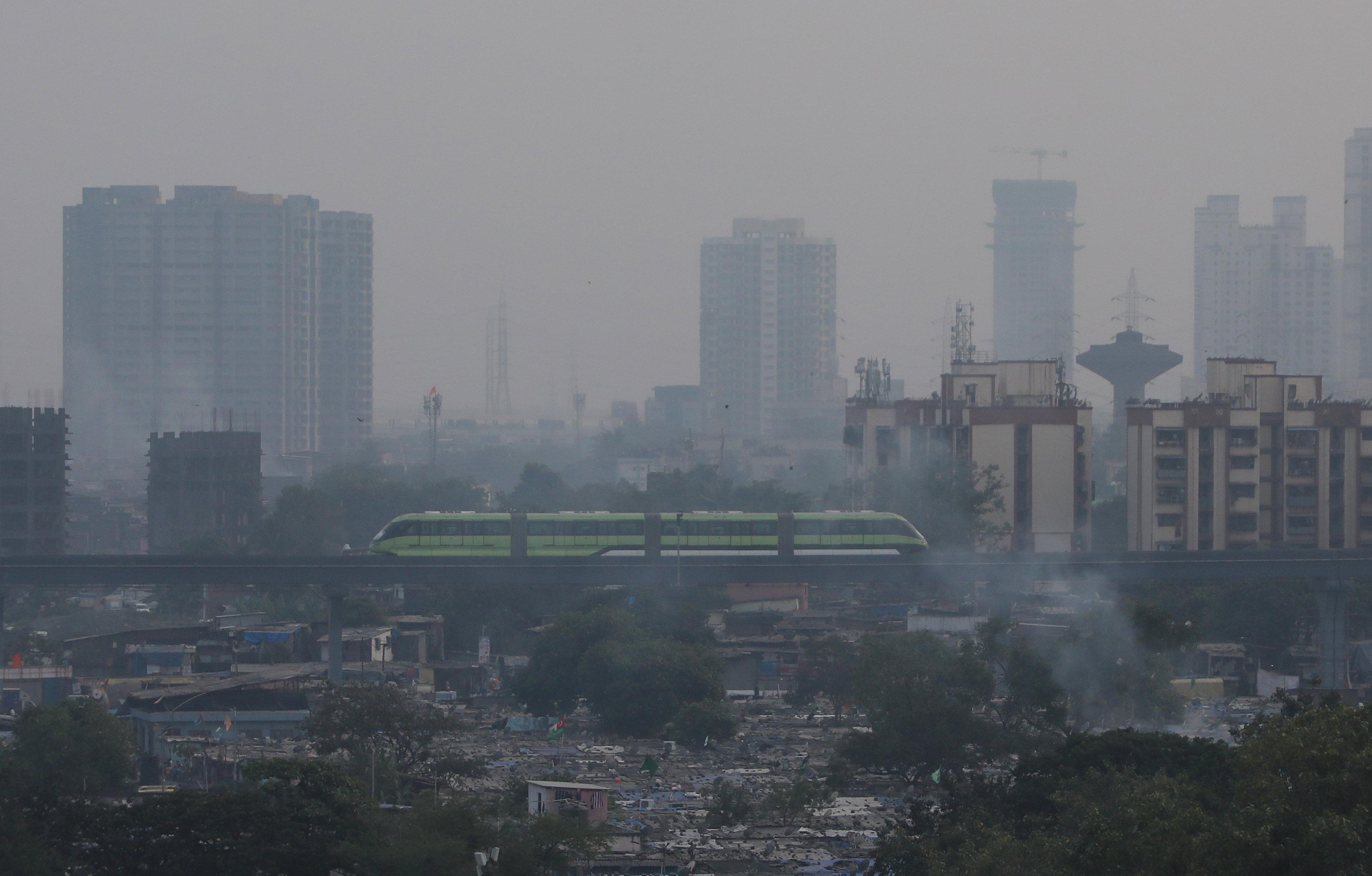 Luftverschmutzung in Mumbai