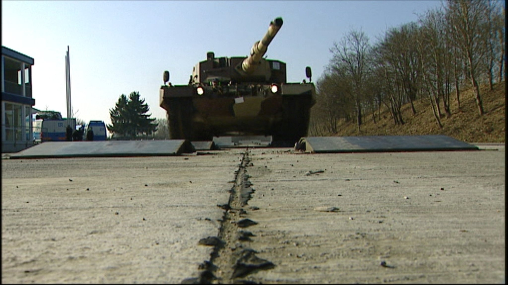 Widerstand gegen Panzerteststrecke