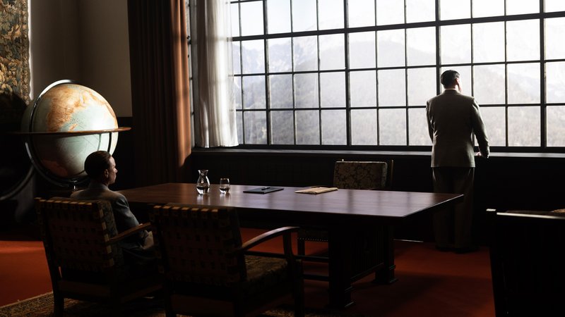 Führer und Verführer - Filmszene mit Robert Stadlober als Joseph Goebbels | Bild: Zeitsprung, SWR, Wild Bunch, Foto: Stephan Pick Führer und Verführer - Filmszene mit Robert Stadlober als Joseph Goebbels