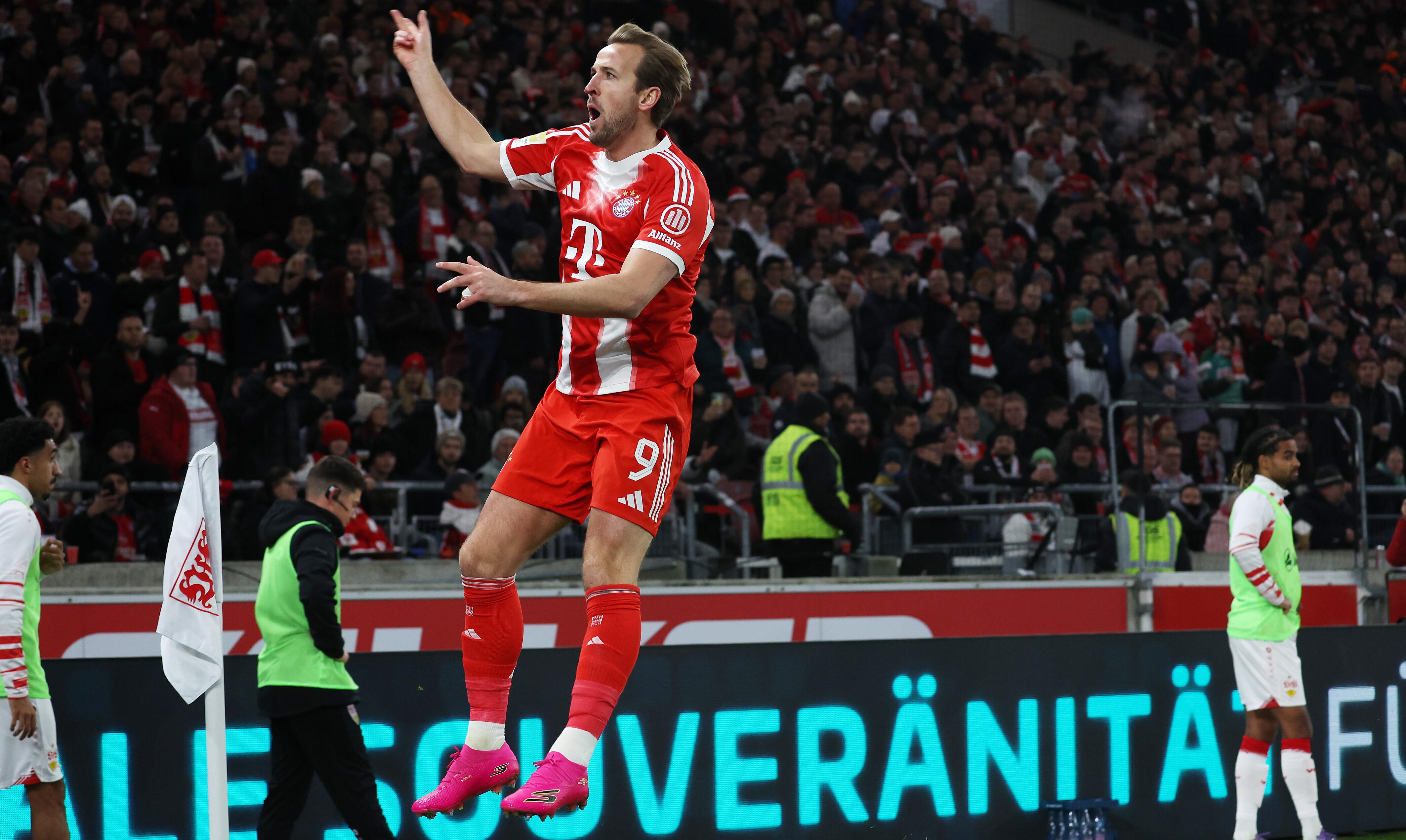 Auf "Hattrick-Harry war auch in Stuttgart Verlass