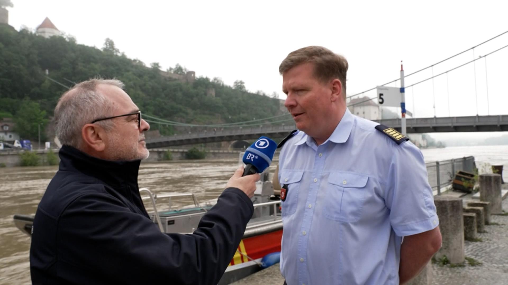 Einsatzleiter zur Lage in Passau