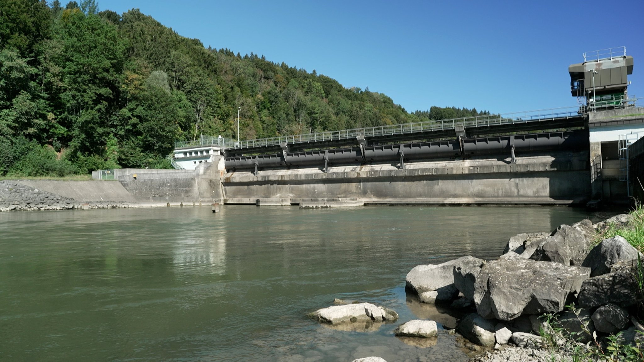 Illerstaustufe 6 bei Legau | Bild: BR / Florian Regensburger Illerstaustufe 6 bei Legau