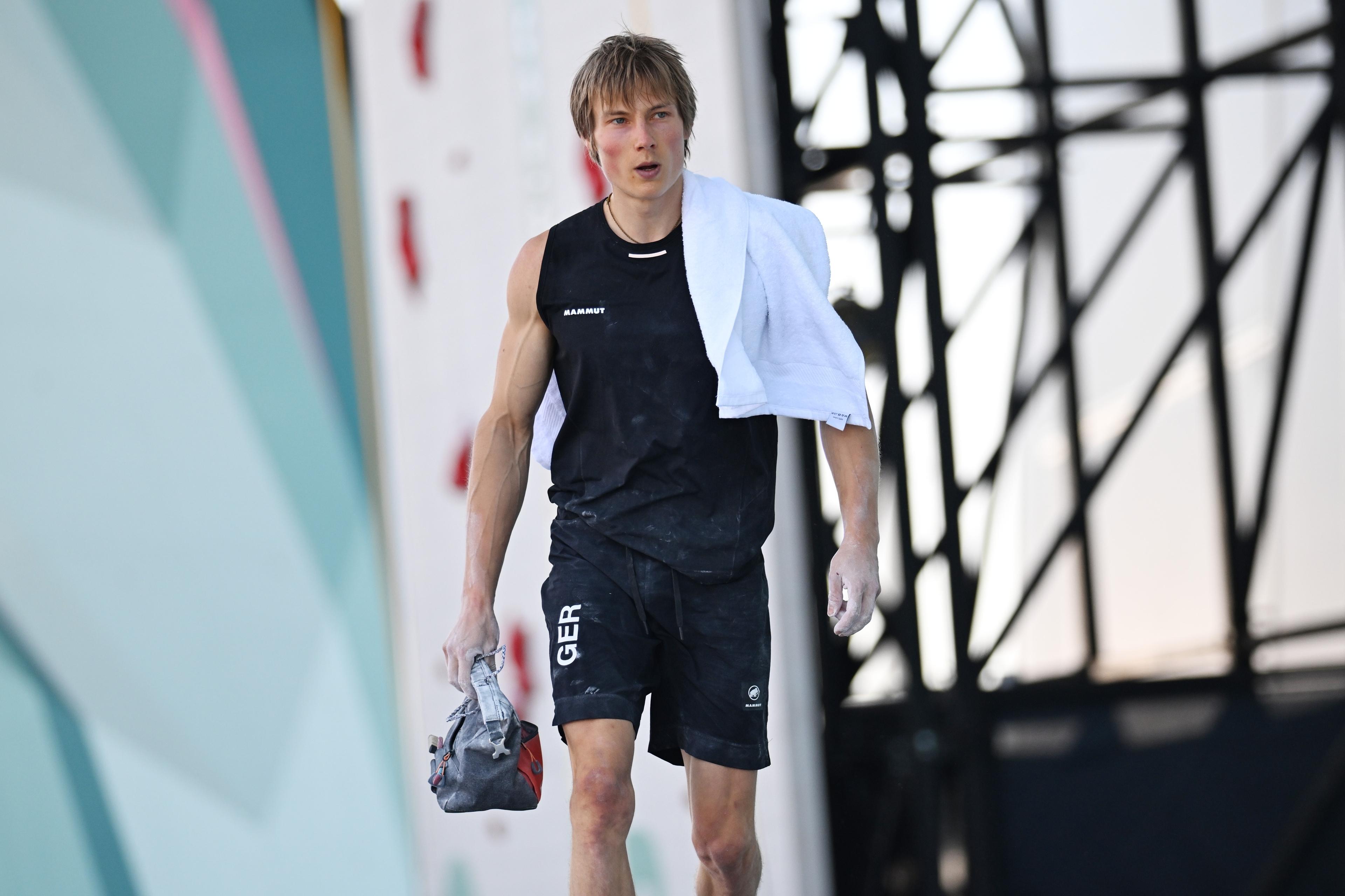 Kletterer Alexander Megos