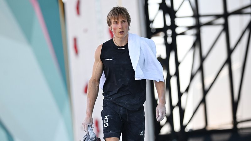 Kletterer Alexander Megos | Bild: picture-alliance/dpa Kletterer Alexander Megos