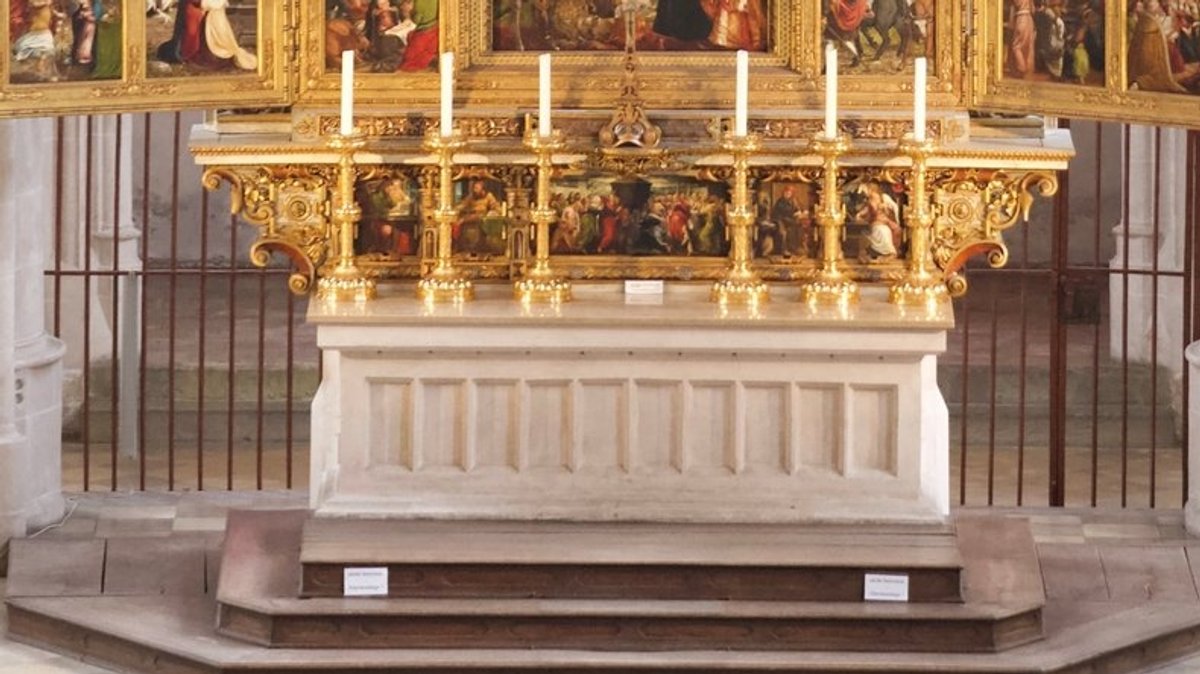 Altar in einer oberbayerischen Kirche (Symbolbild) 