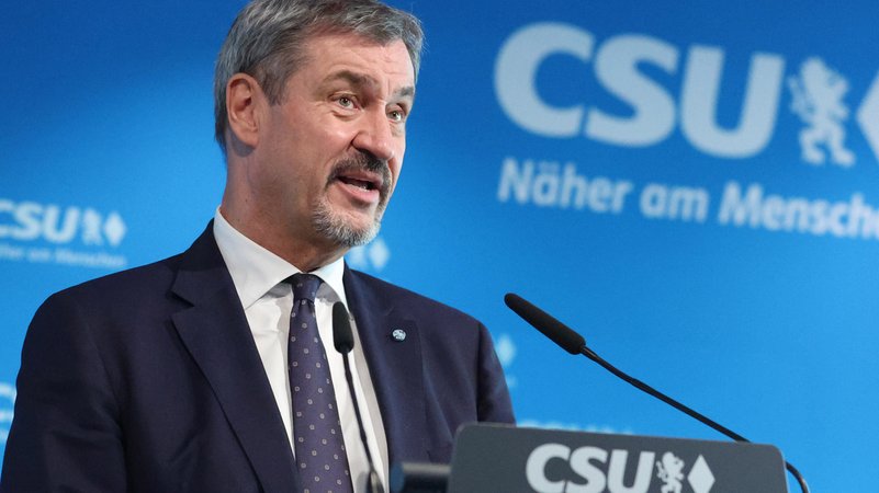 CSU-Chef Markus Söder | Bild: picture alliance/dpa/Revierfoto | Revierfoto CSU-Chef Markus Söder