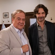 Mit Armin Laschet und Moritz Rinke | Bild: A.H. Schroll