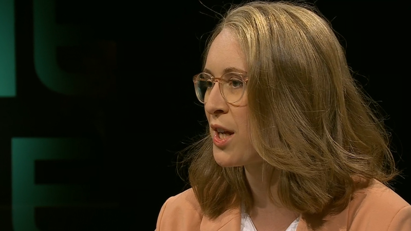 Bayerns Grünen-Vorsitzende Eva Lettenbauer | Bild: BR/Ferdinand Meyen Bayerns Grünen-Vorsitzende Eva Lettenbauer