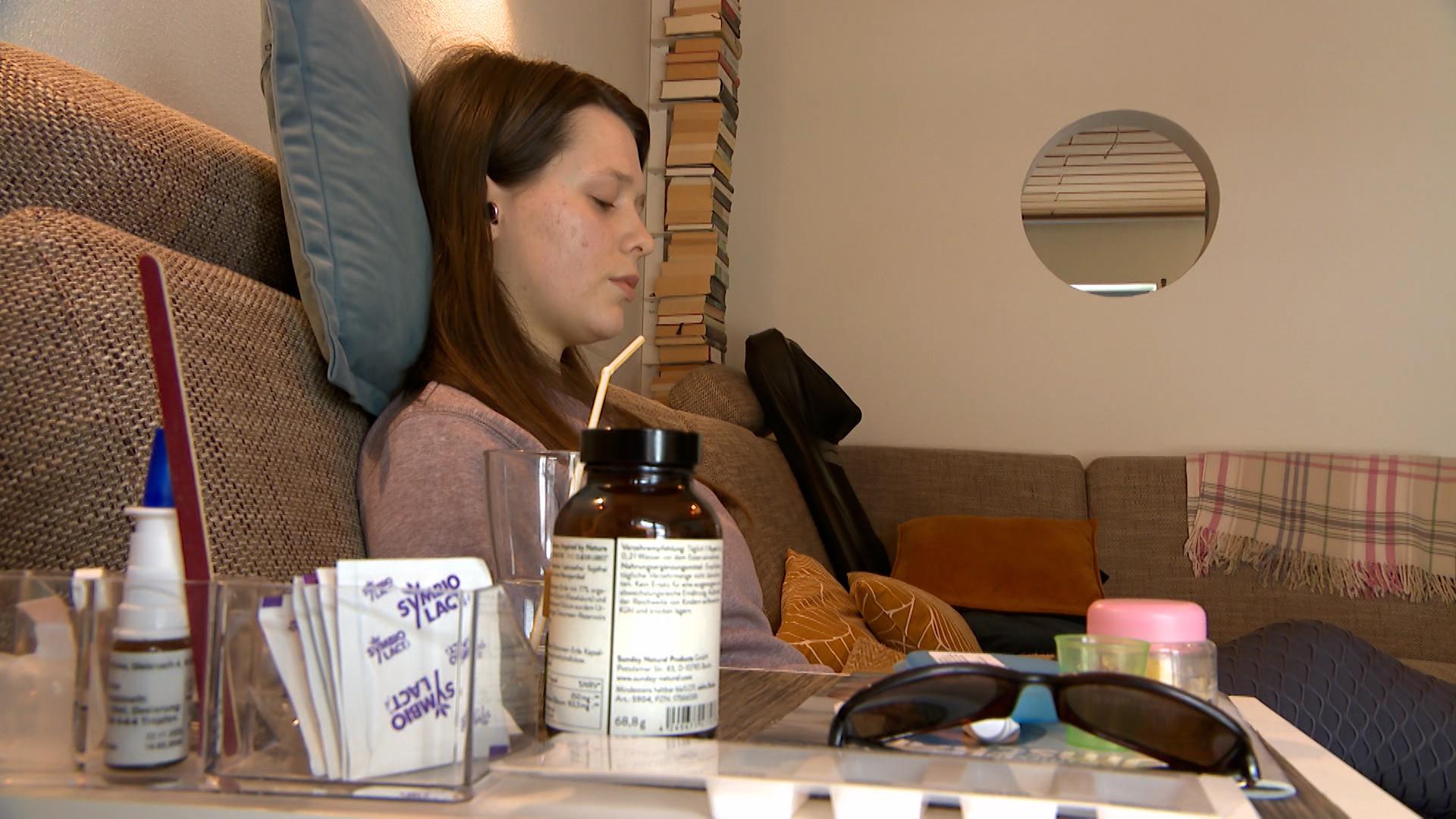 Judith Gerstner zu Hause 