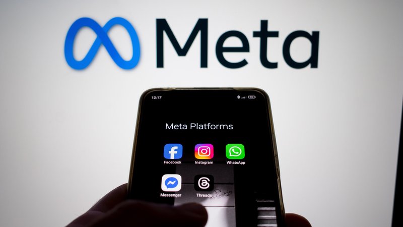 (Symbolbild) Firmen des Konzerns Meta | Bild: picture alliance / NurPhoto | Nikolas Kokovlis (Symbolbild) Firmen des Konzerns Meta