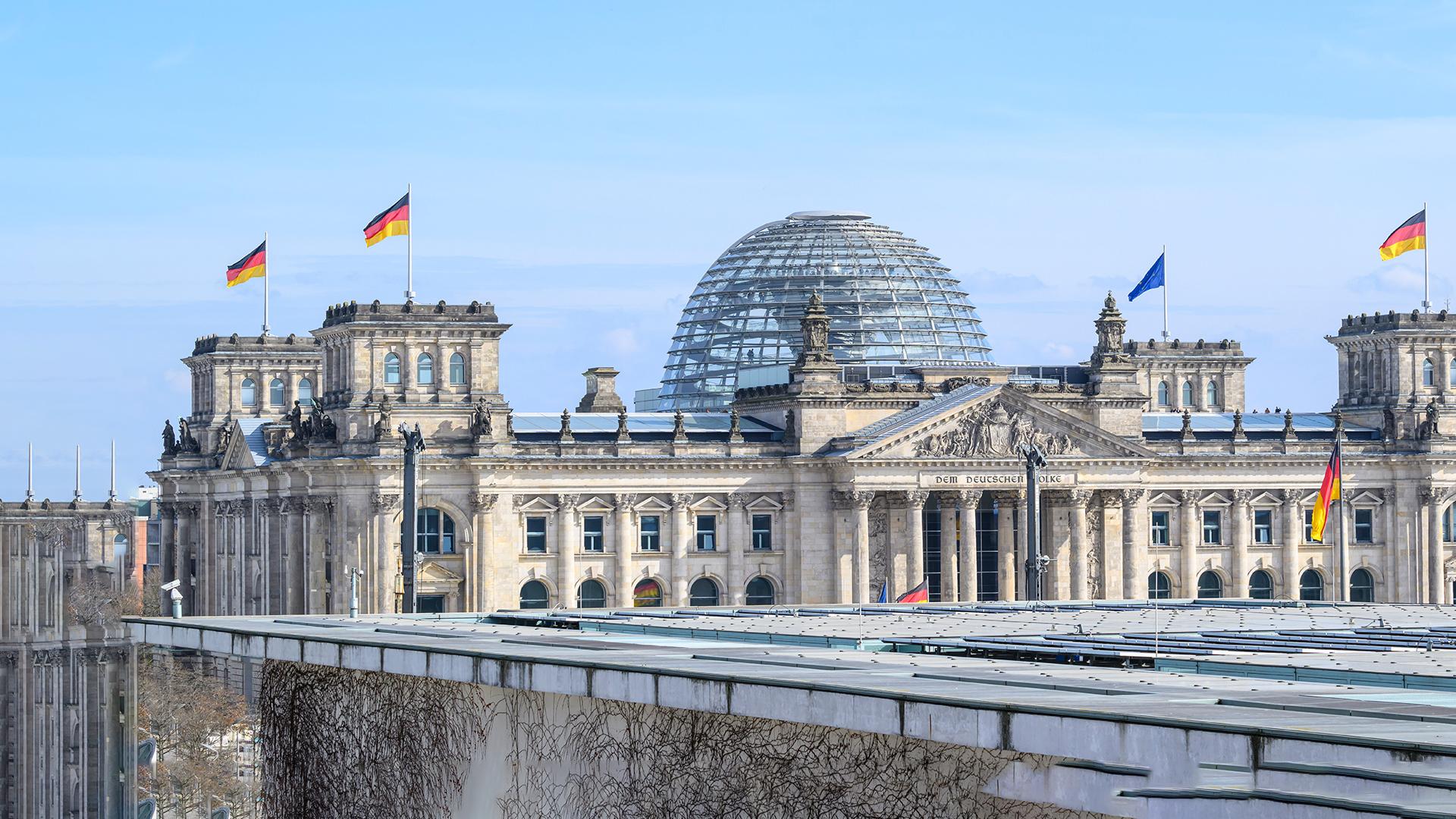 Der Reichstag in Berlin
