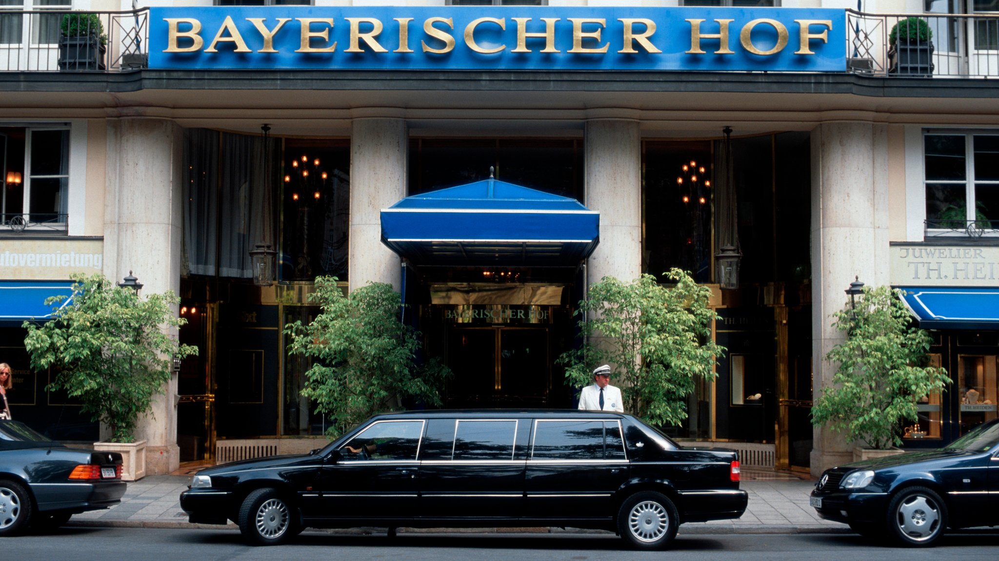 Das Hotel Bayerischer Hof in München.