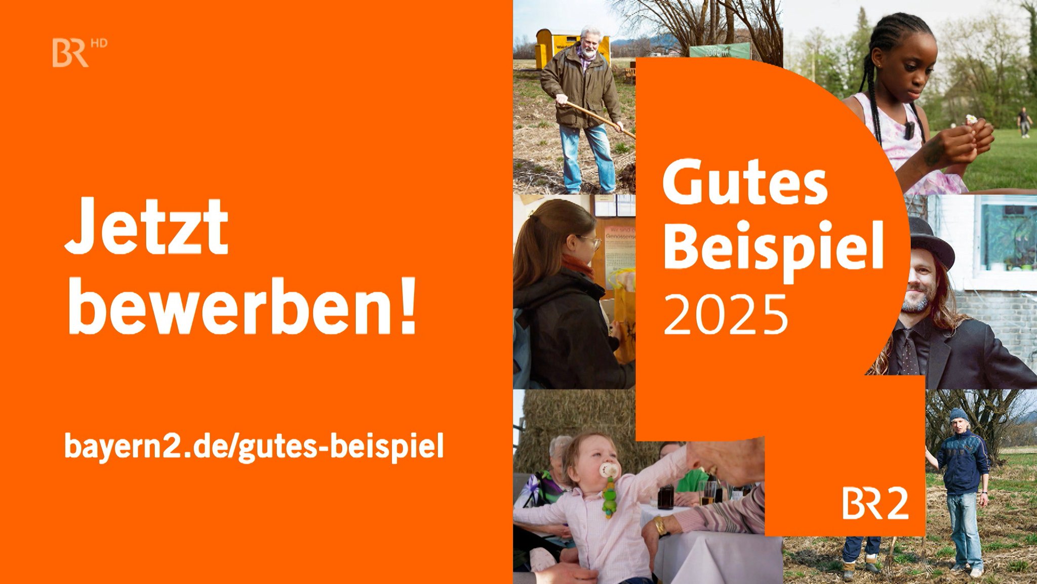 Jetzt bewerben! Bayern 2 sucht das "Gute Beispiel 2025"