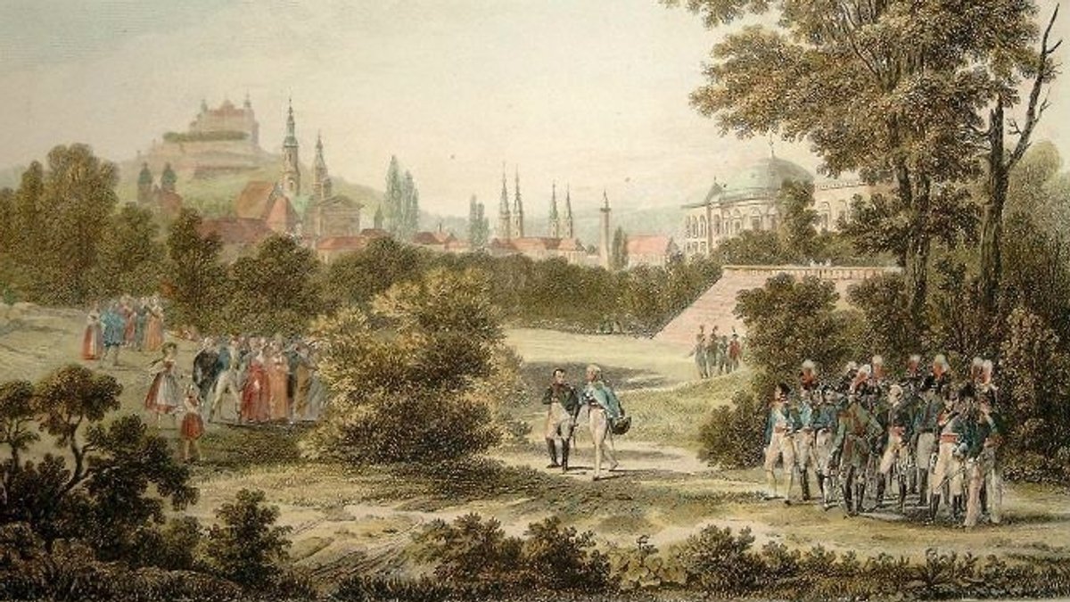 Napoleon besucht 1806 Würzburg.