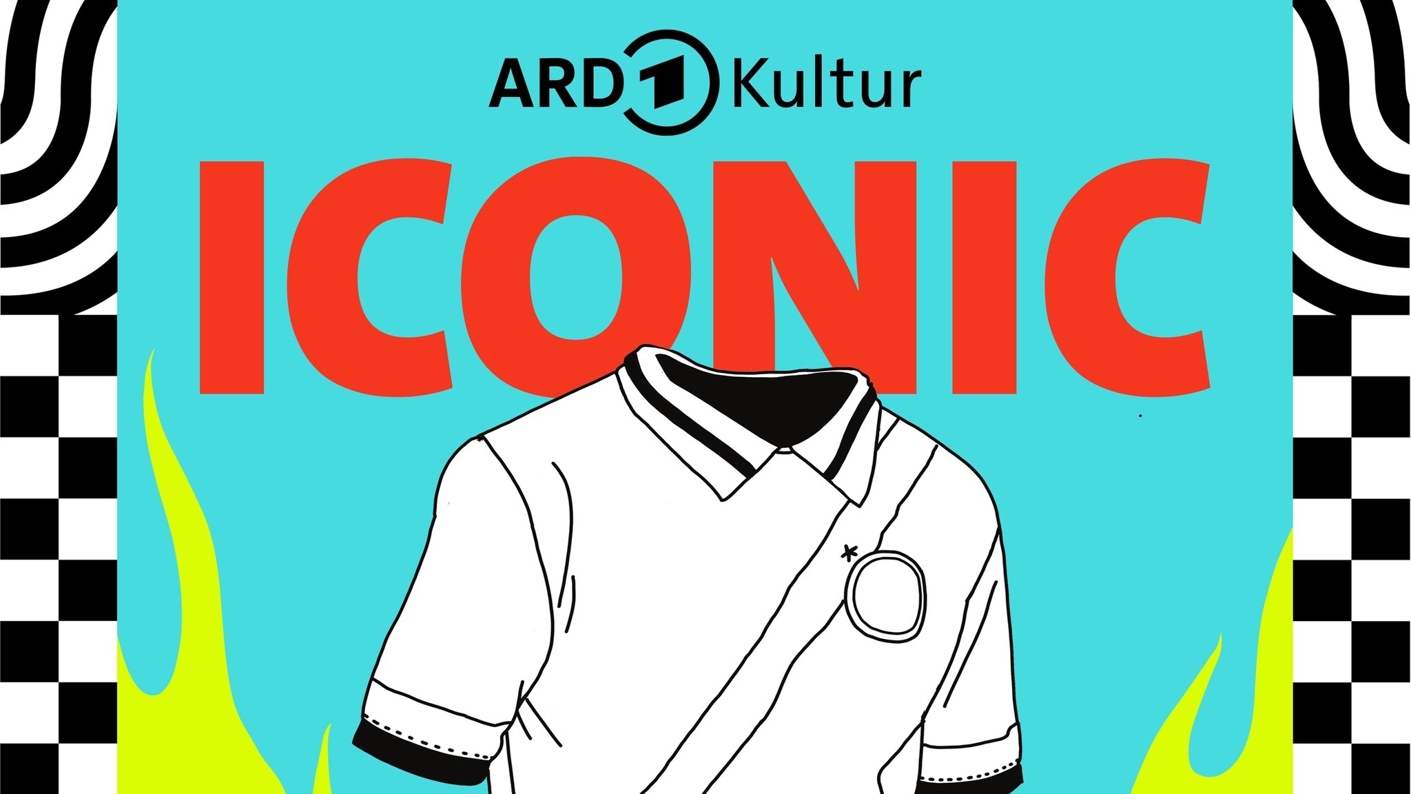 Podcast Cover Fußballtrikots