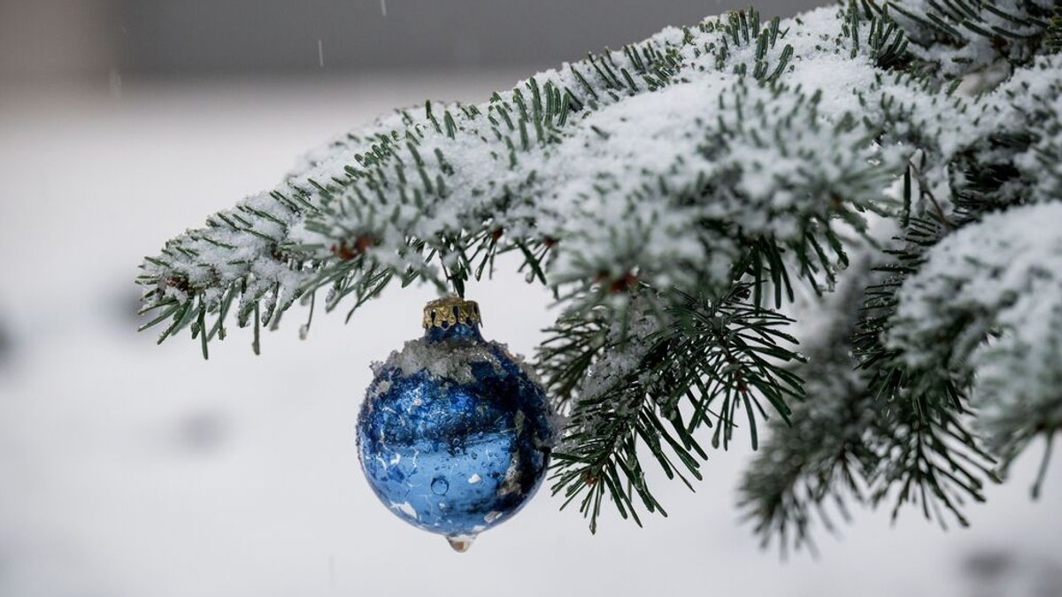 Wie wahrscheinlich ist Schnee an den Weihnachtstagen?