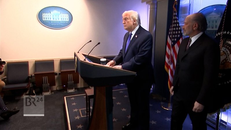 US-Präsident Trump | Bild: BR US-Präsident Trump