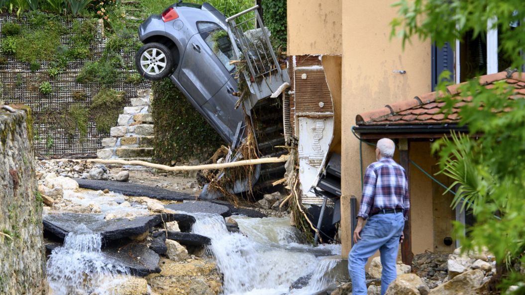 photo Unwetter Österreich Gestern Nacht unwetter uber weiten teilen bayerns
