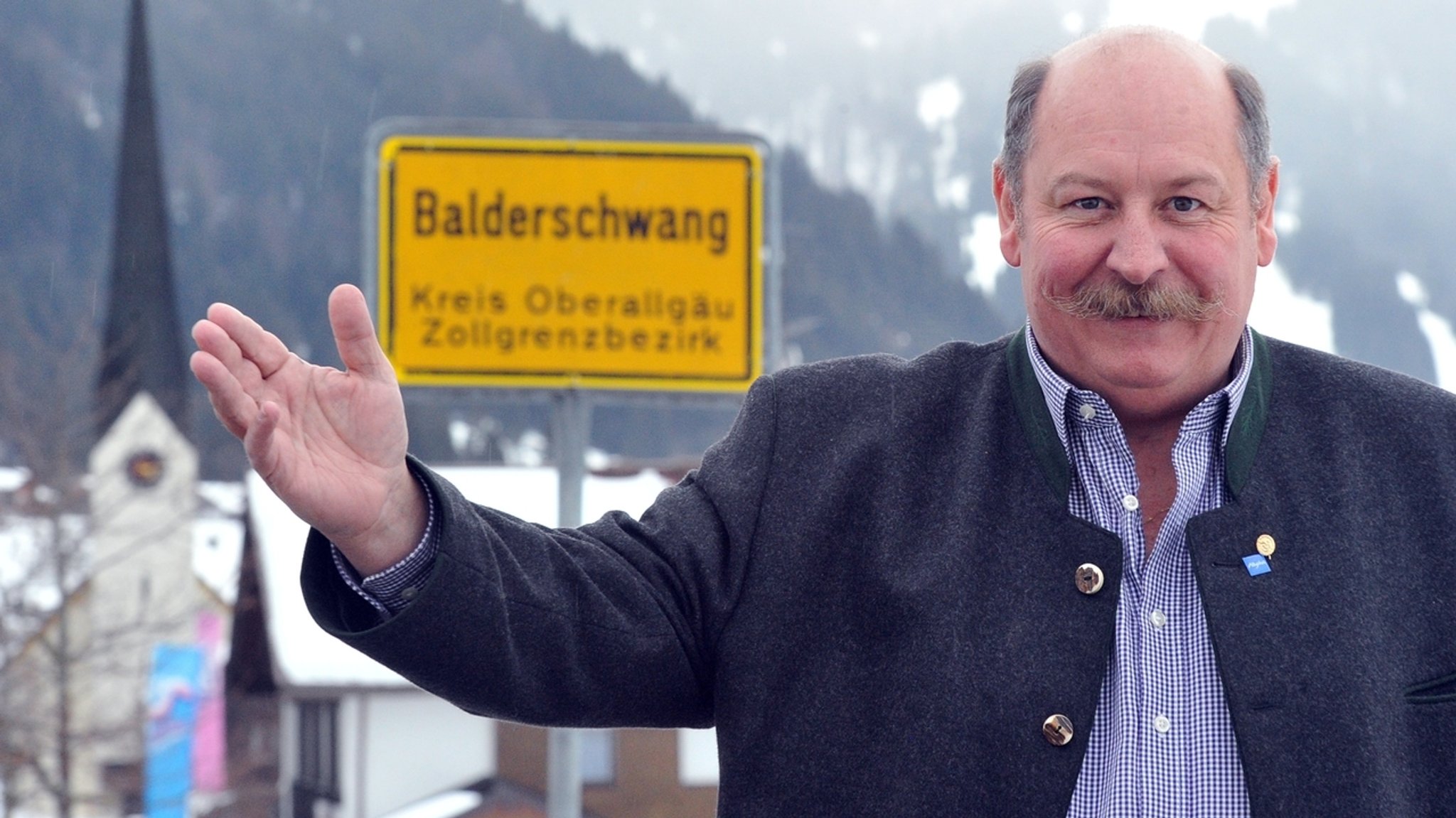 Konrad Kienle, Bürgermeister von Balderschwang