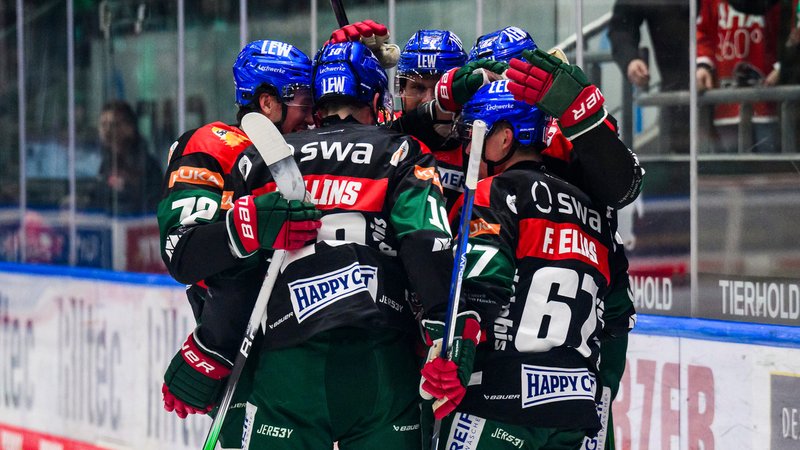 Augsburger Panther Jubel | Bild: picture alliance/dpa | Tom Weller Augsburger Panther Jubel